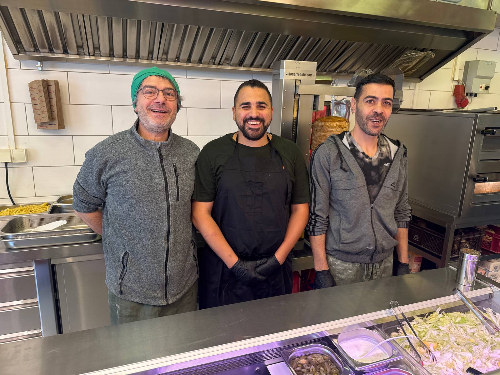 Bülent and his team